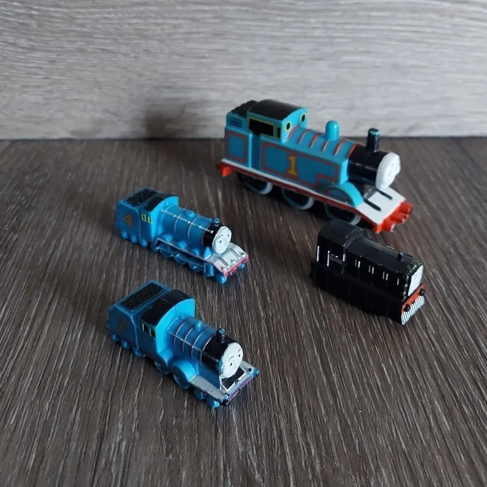 Thomas the Train & Friends Lot Mini Cake Topper 4 Toys Tank Engines Plastic